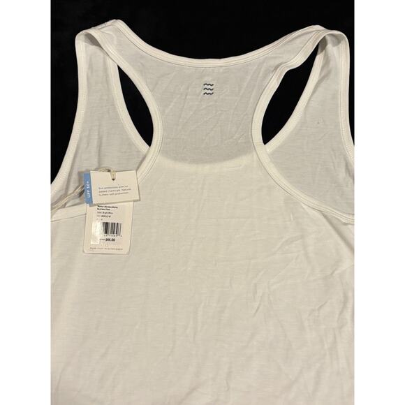 Freely Women's M Bamboo Motion Racerback Tank UPF50+ Bright White New With Tags - Picture 5 of 7
